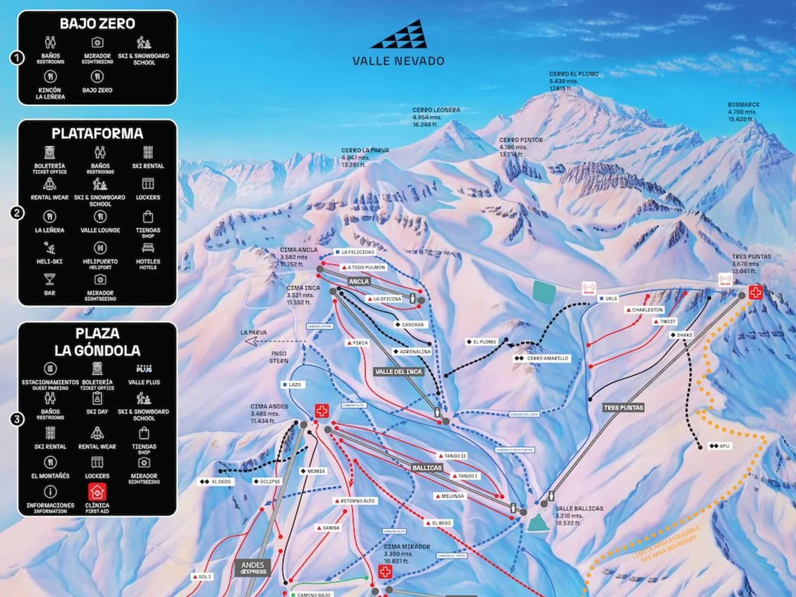 Valle Nevado ski resort, Chile 3