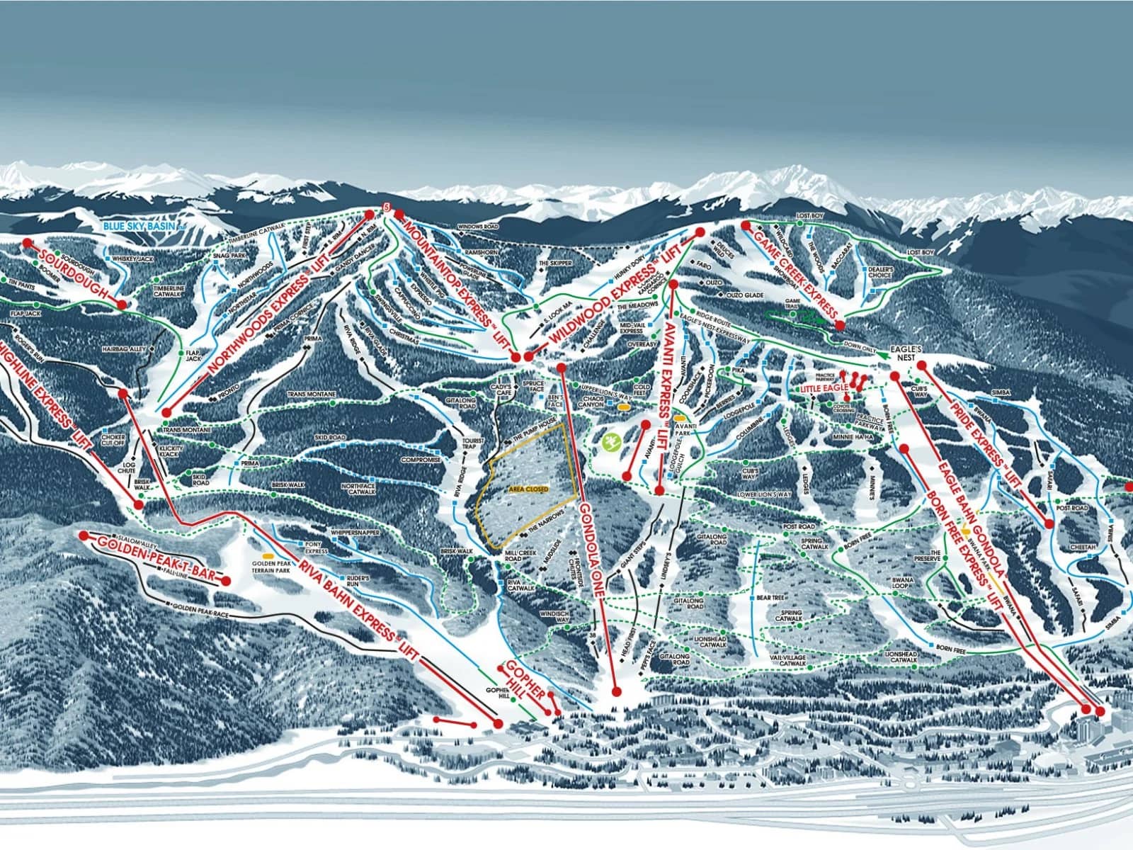 Estação de esqui Vail, Estados Unidos 3