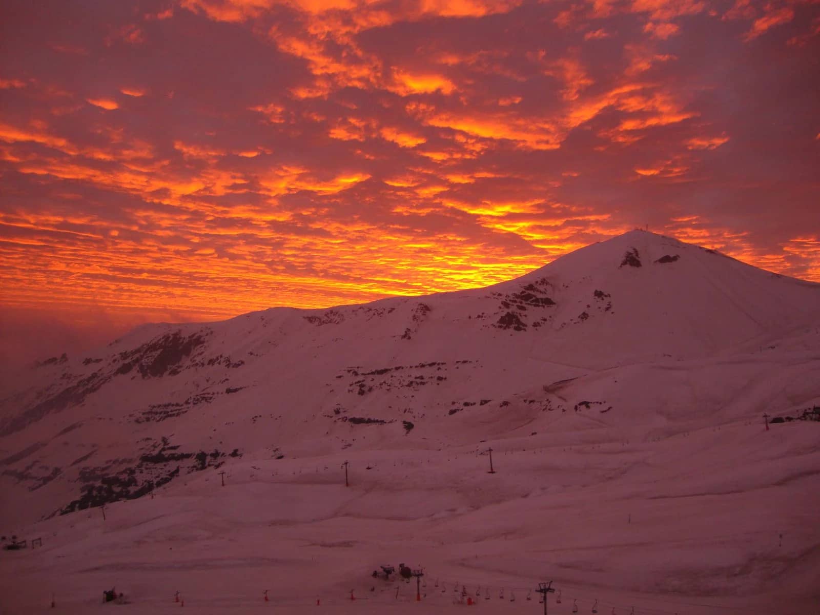 Valle Nevado ski resort, Chile