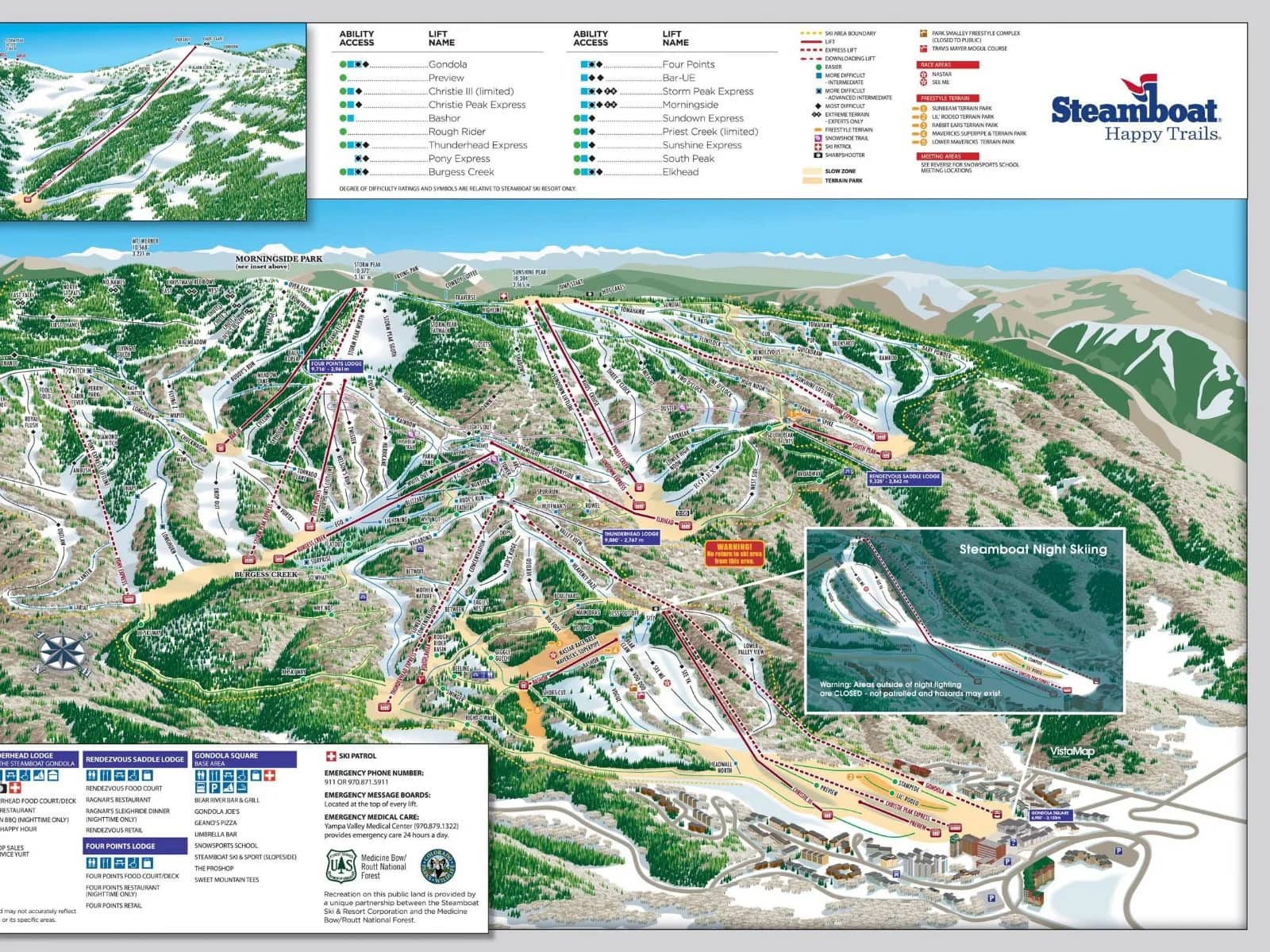 Steamboat ski resort, United States 3