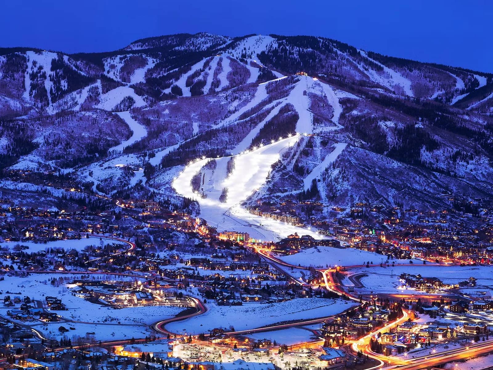 Steamboat ski resort, United States