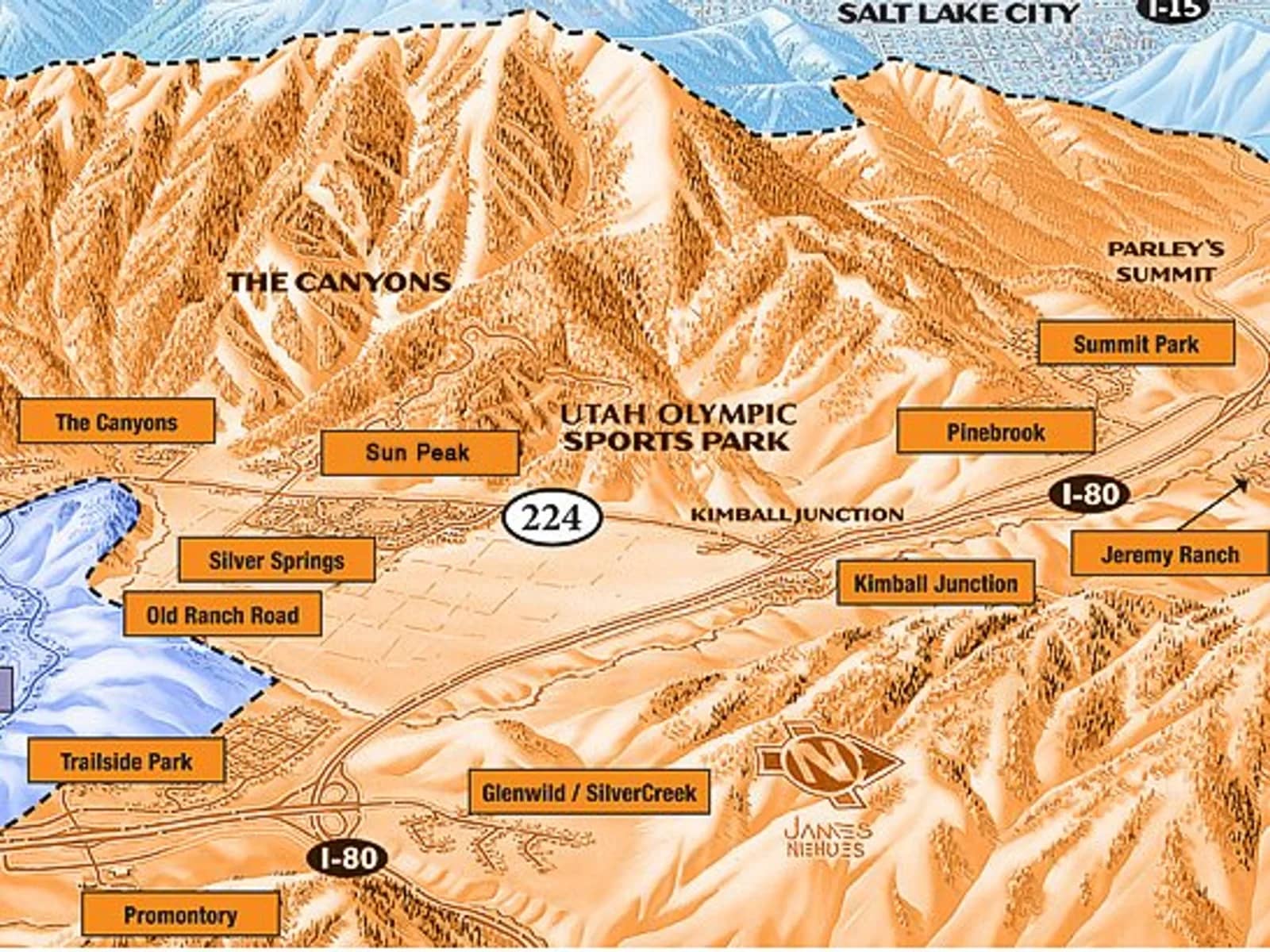 Canyons ski resort, United States 3