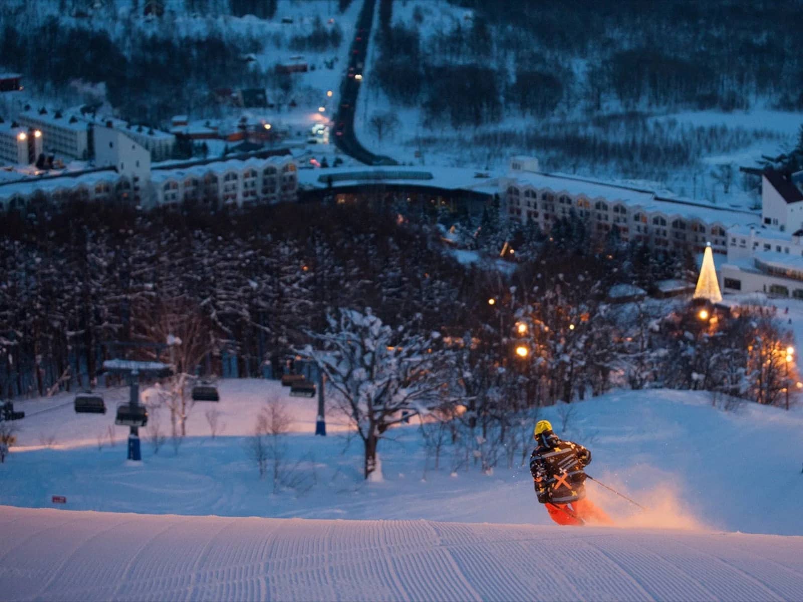 Rusutsu ski resort, Japan
