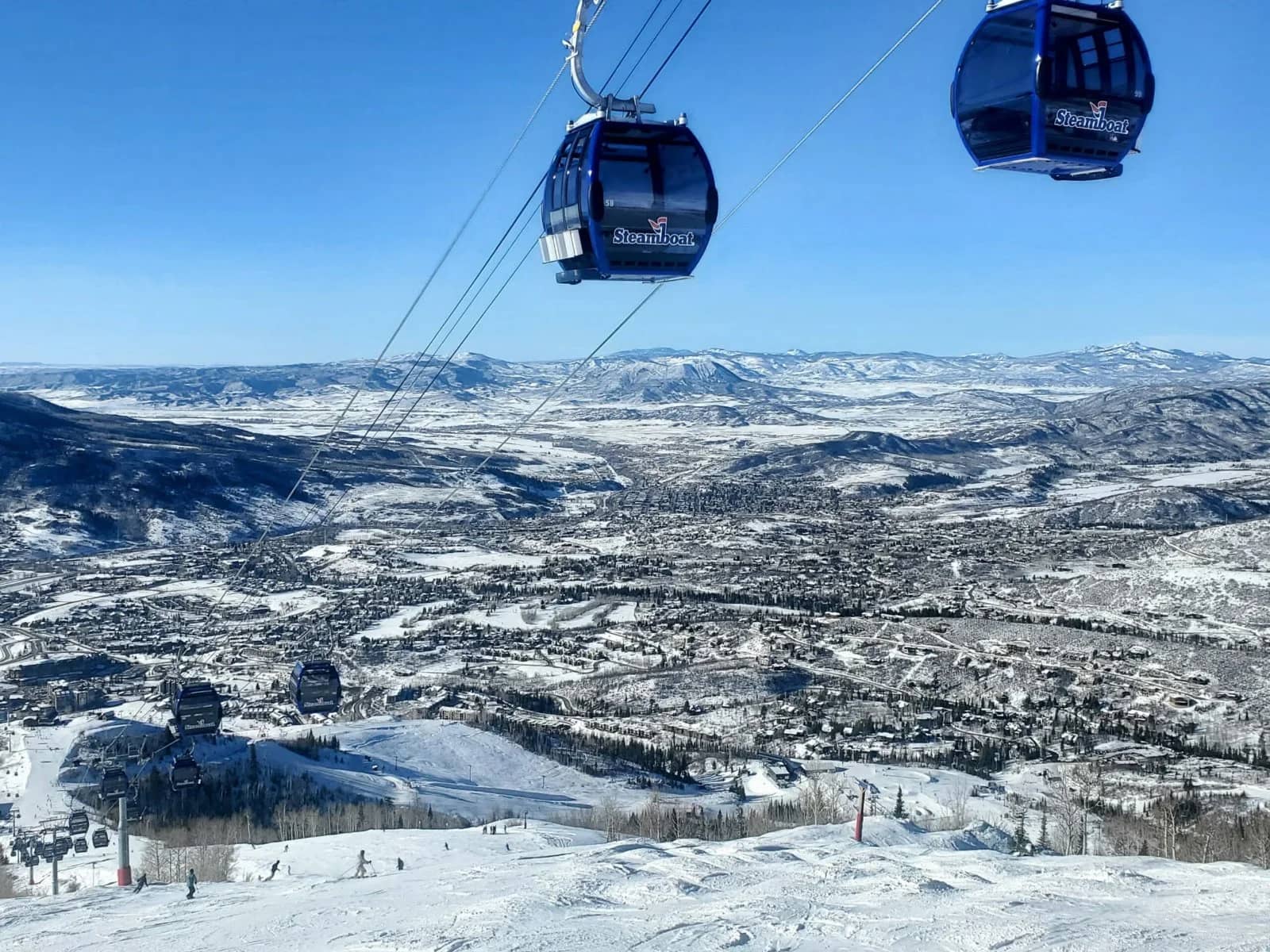 Steamboat ski resort, United States