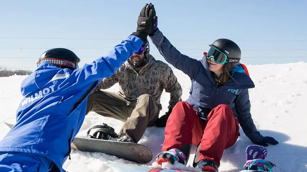 Advanced skiing technique