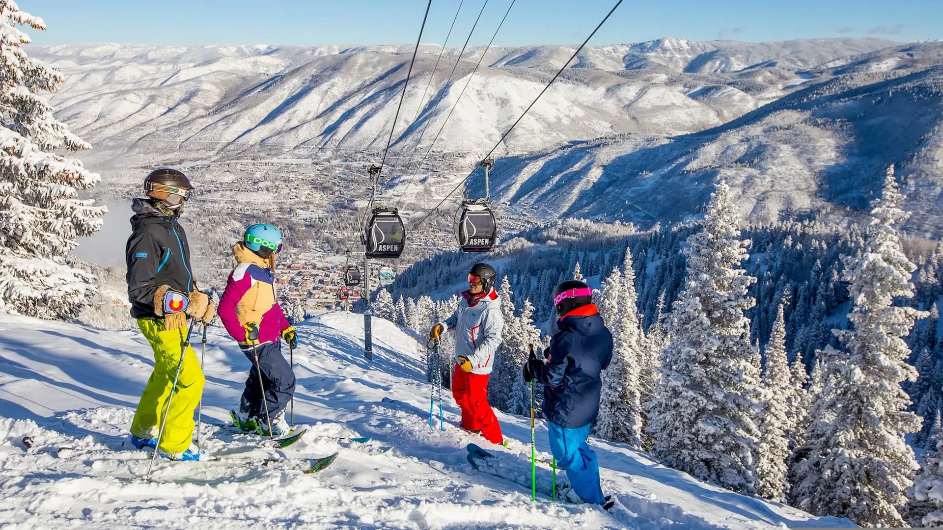 First ski lesson