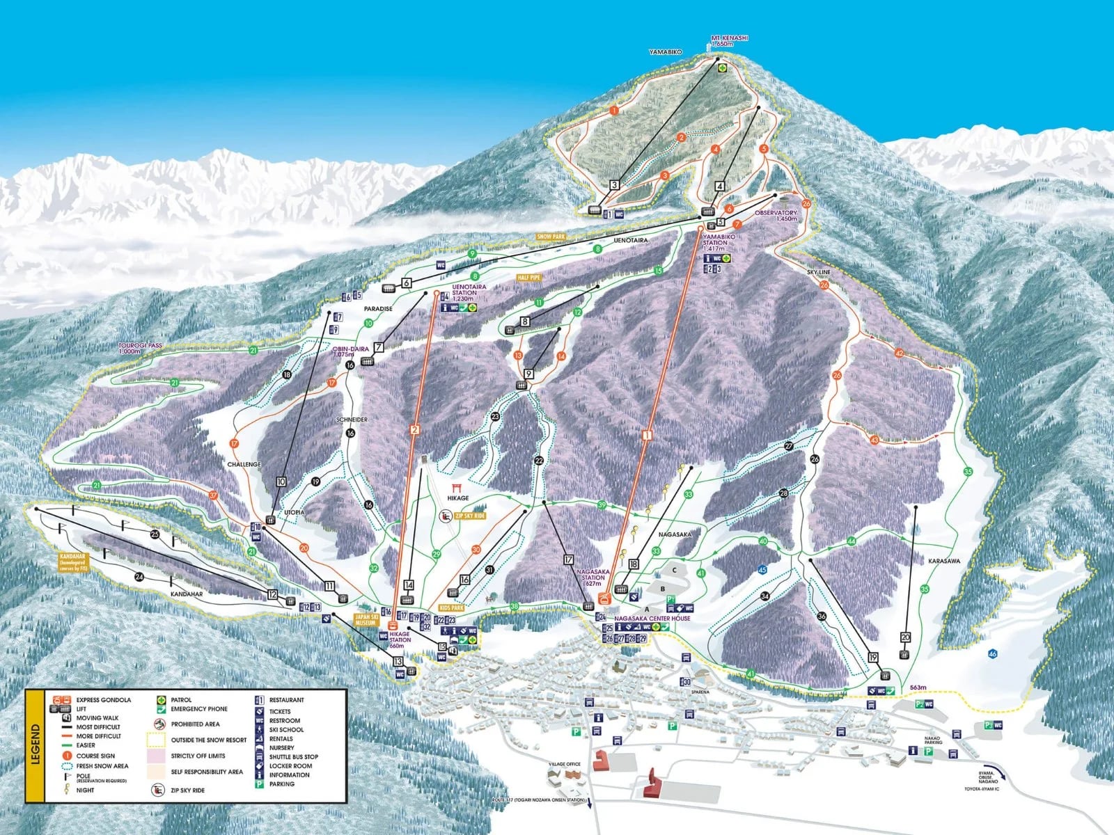 Nozawa Onsen ski resort, Japan 3