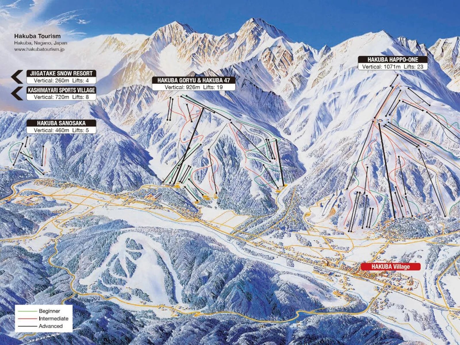 Hakuba Valley ski resort, Japan 3