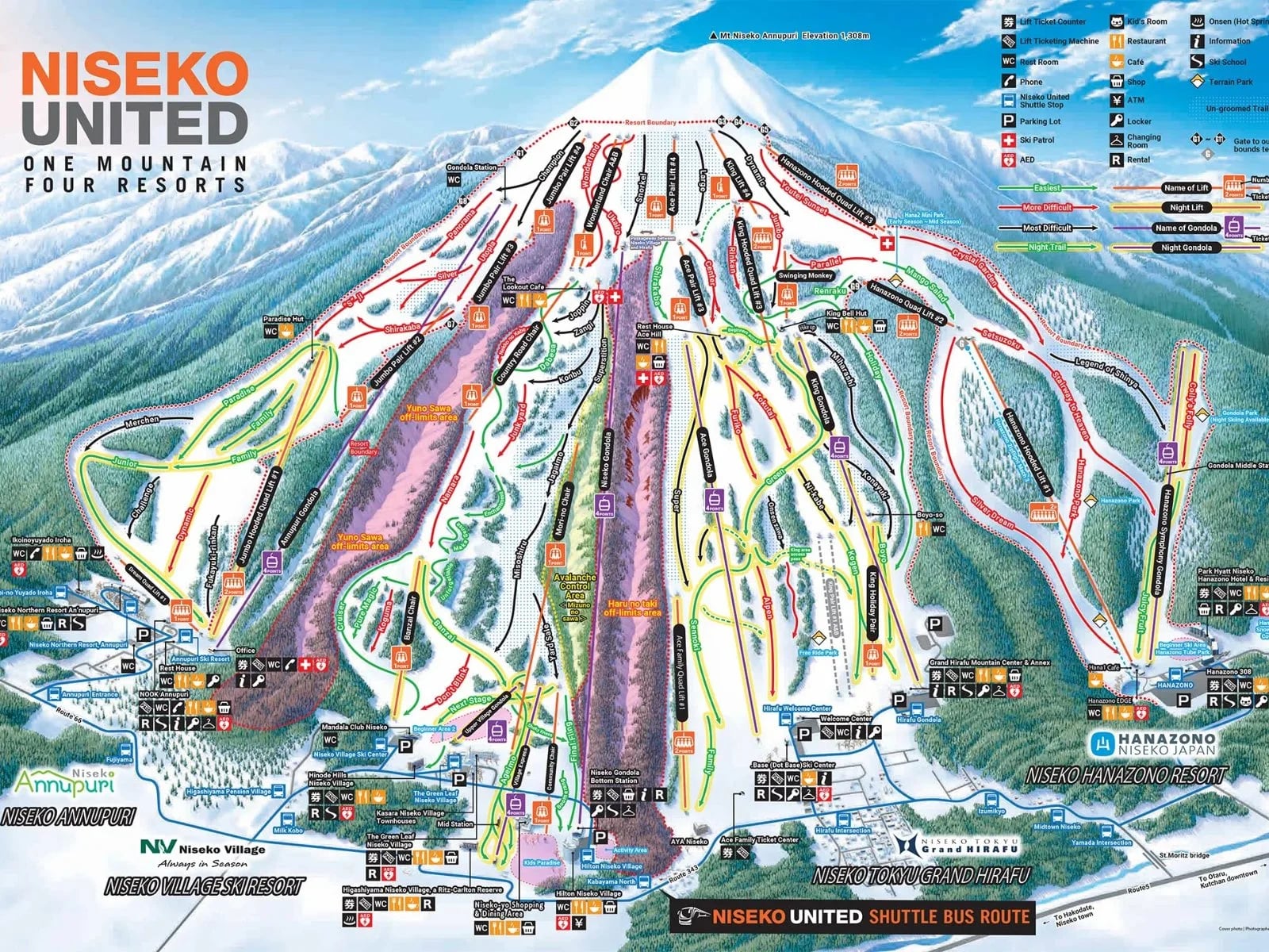 Niseko United ski resort, Japan 3