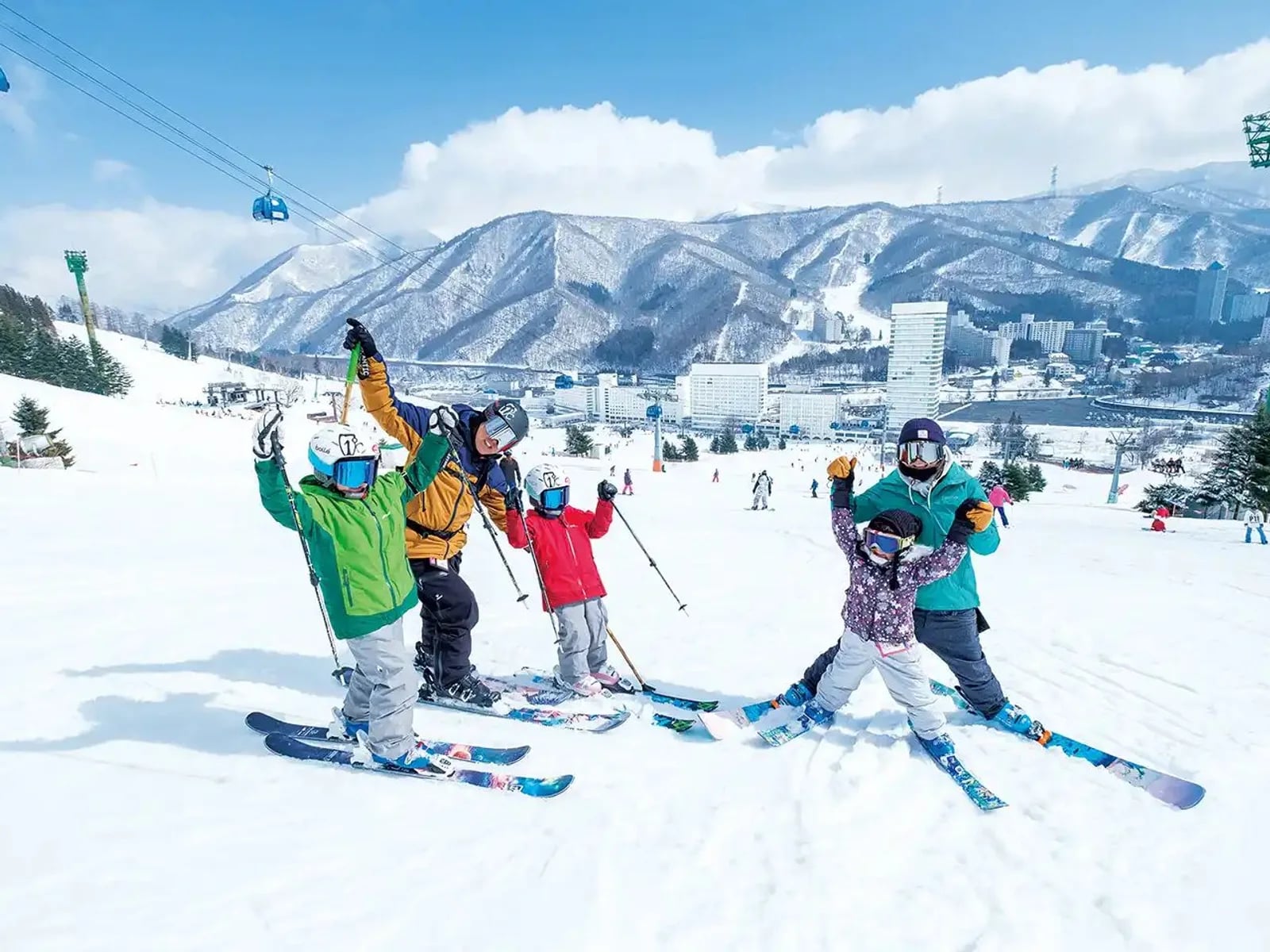 Mt. Naeba Kagura ski resort, Japan