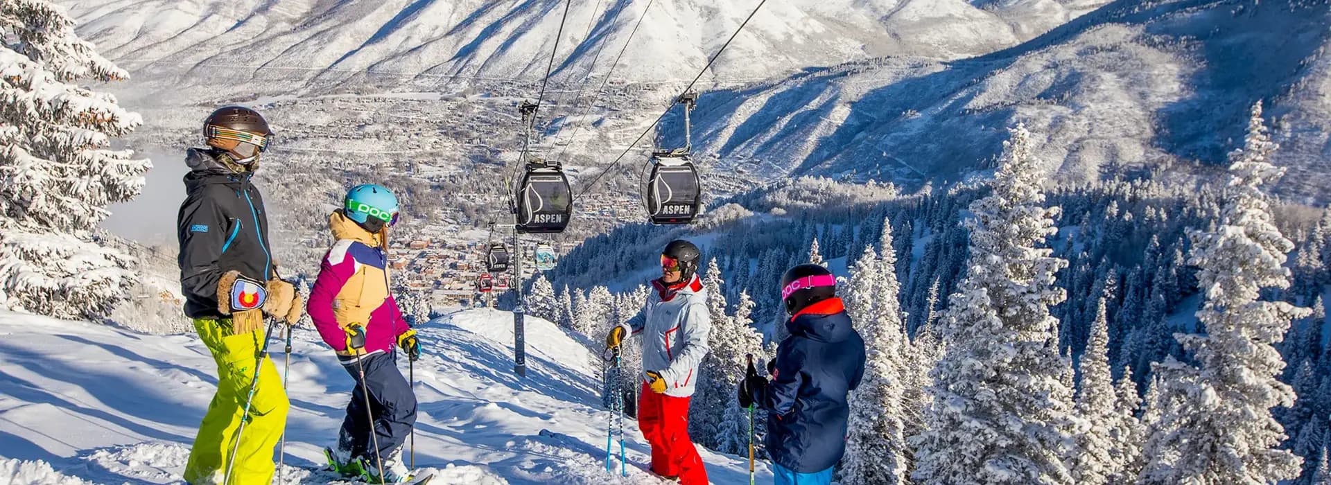 First ski lesson