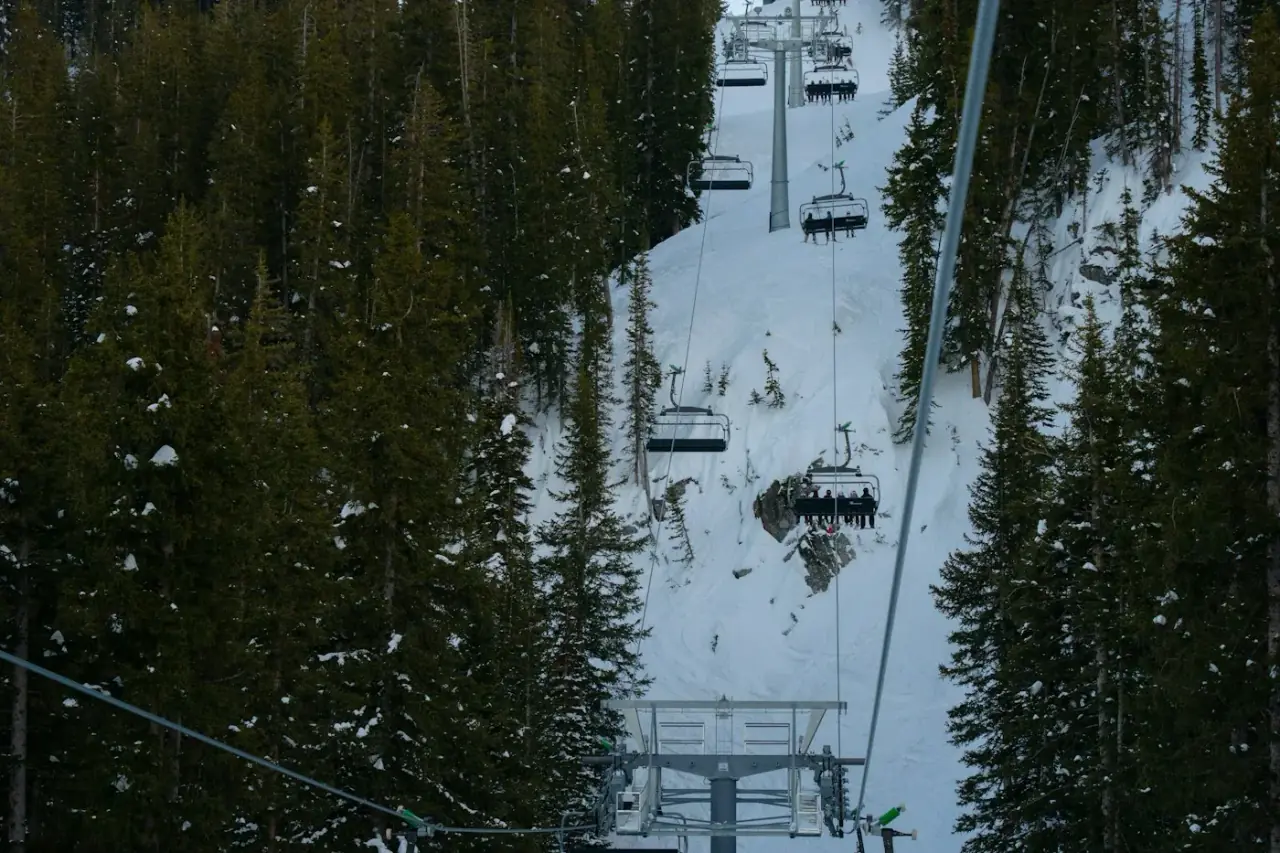 Quiet, tree-lined runs are what skiers come to Deer Valley for.