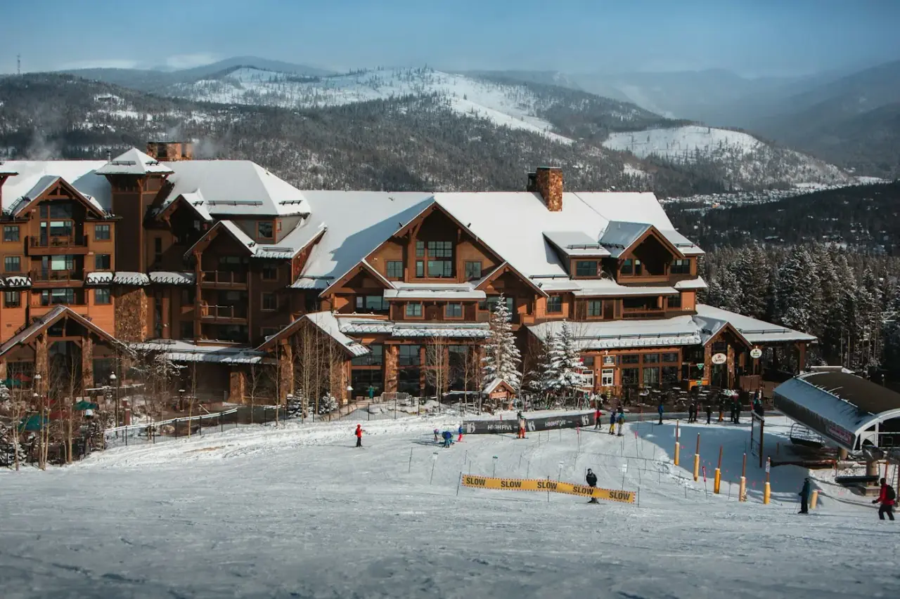 Slope-side lodges make ski-in/ski-out mornings effortless for families.