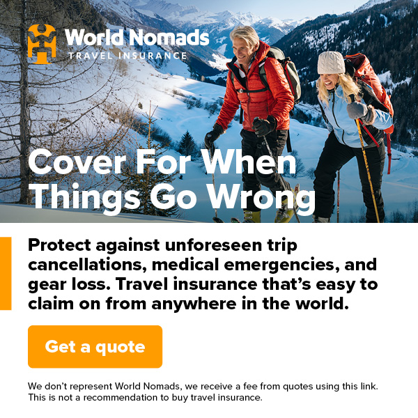 World Nomads travel insurance — Get a quote